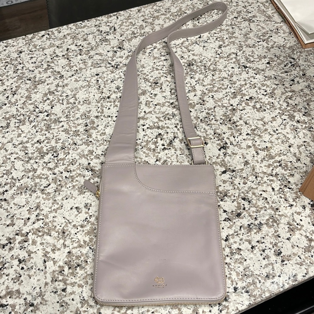Radley London gray expandable crossbody